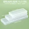 Caja Cuadrada de 15 mm, Caja Cuadrada para Accesorios, Caja Transparente para Herramientas de Arte, Caja de Almacenamiento para Pinceles de Pintura al Óleo, Caja para Pinceles de Gouache con Tapa