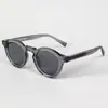 Gafas de Sol de Moda con Montura Redonda, Populares en Europa y América, Estilo de Gama Alta para Mujeres, Gafas Tr, Gafas de Sol de Acetato para Hombres, Gafas de Sol