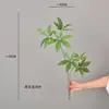 Rama Grande de Madera con Forma de Pico de Pato de Hoja de Dinero Artificial para Arreglos Decorativos en Habitaciones Modelo, B&Bs, Salas de Estar y Decoración del Hogar