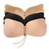 Sutiã invisível sem alças da deusa Lala de verão, vestido de noiva, push-up, adesivo de silicone para seios, adesivo para seios, roupa íntima sexy e respirável