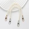 Cadena de Mano de Perlas de Imitación Cadena para Funda de Teléfono Móvil DIY Colgantes Decorativos con Cuentas Cadena para Bolso Colgante de Joyería Cadena para Muñeca Colgante
