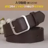 Cinturón Cuadrado Simple Versátil Moda Coreana Estudiante Hebilla Cuadrada Estilo Coreano Bf Tendencia Negro Casual