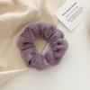 Peluche Intestino Grueso Lazo para el Cabello Ins Niñas Lindo Simple Elegante Celebridad de Internet de Corea del Sur Combinable Impecable Cuerda para el Cabello de Pelo de Conejo de Imitación Accesorios para el Cabello de Mujer