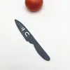 Juego de Cuchillos Pequeños Rojos, Cuchillo para Fruta, Cuchillo Pelador, Cuchillo de Picnic, Cuchillo Portátil de Acero Inoxidable para Fruta, Cuchillo para Melón y Fruta, Cuchillo Cuchillo Pequeño Rojo
