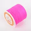 No. 72 línea de jade 0.8mm línea para bisutería con cuentas línea para joyería hecha a mano con cuerda roja cuerda para pulsera tejida en stock venta al por mayor