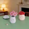 Zongbo Cabeza de Ardilla de Silicona Casa de Hongos Tarro de Almacenamiento Molde de Silicona Velero de Aromaterapia DIY Adorno para Taza de Velas Molde de Yeso