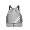 Mochila con Cordón de Gran Capacidad Impermeable Bolsa de Entrenamiento de Baloncesto Equipo de Fútbol Bolsa para Guardar Tenis Bolsa Deportiva