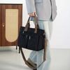 Bolsa Casual para Viajeros Bolsa Tote Simple Multicompartimento de Gran Capacidad para Mujer Comercio Exterior Nueva Bolsa de Lona Cruzada Estilo Coreano