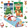 LB430 Comércio Exterior Urso de Natal Boneco de Neve Boneco de Gengibre Rena Festa Doce Presente Lembrancinha Sacola de Embalagem
