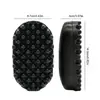 Peine Esponja Rizador de Pelo de Silicona Negra para Rizos, Nuevo Producto Transfronterizo, Adecuado para Hombres y Mujeres, Peine Estilizador de Pelo Rizado, Herramientas de Peluquería