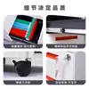Gabinete Móvil de Acero Laminado en Frío Espesado Blanco de Apertura Lateral, Gabinete de Almacenamiento Bajo Escritorio Personalizable para Personal de Oficina con Tres Cajones y Cerradura
