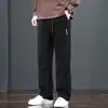 2026 Calças de Moletom Acolchoadas de Algodão Novas para Inverno Calças Casuais Engrossadas com Forro de Fleece Calças Masculinas Calças de Veludo Cotelê Outono/Inverno