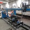 Qiancheng Cnc Máquina de Corte de Tubo Redondo Portátil Corte em Arco, Corte de Furo e Máquina de Corte Pequena Máquina de Corte de Tubo