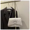 Bolso Clásico de Moda Estampado para Mujer, Gran Capacidad, Estilo Retro, Bolso de Hombro Moderno y Versátil, Elegante Bolso Cruzado