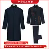 Conjunto Moderno de Roupa para Funeral Masculina de Três Peças de Alto Padrão: Casaco, Camisa e Calças para Suprimentos de Funeral e Sepultamento para Idosos
