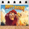 Directo de fábrica El Rey León Simba Mufasana Nuevo Arreglo de Fiesta Cumpleaños Cálido Foto Infantil