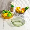 Plato de frutas Plato de frutas Hogar Sala de estar Mesa de centro Plato de frutas secas Plato de dulces Cesta de frutas ligera de lujo Plato de colocación de bocadillos de alta gama