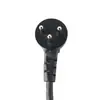 Suministro de fábrica Cable de alimentación Israel cable de alimentación SII pin redondo triple Negro Blanco