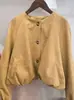 Aliexpress Wholesale Transfronterizo Otoño 2025 Nuevas Chaquetas de Moda Ajustadas de Cuero Puro para Mujer