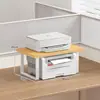 Estante de Almacenamiento de Escritorio, Soporte para Impresora de Escritorio de Oficina, Gabinete de Almacenamiento Multicapa para Estación de Trabajo de Oficina, Soporte para Fotocopiadora de Casa