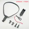 Soporte de Montaje para Cuello de Teléfono Móvil, Montaje de Collar para Cámara de Acción Gopro, Dji para Perspectiva en Primera Persona, Accesorios para Ciclismo, Pesca