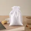Bolsa Satén Lunares Brocado Cosméticos Peluca Cordón Bolsa Cordón Logotipo Personalizado Embalaje Almacenamiento Joyería
