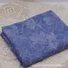 Tela de Mezclilla Lavada Jacquard con Patrón de Flor de Jacarandá para Ropa, Jeans, Faldas, Camisas, Ropa Infantil y Ropa de Mujer