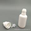 Em estoque 15ml boca grande frasco de colírio de plástico LDPE líquido sub-garrafa tampa de segurança squeeze garrafa de óleo