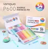 Pluma de Pintura Acrílica Tridimensional Fruta Azul, Bolígrafo de Gel de Color Apilable para Estudiantes, Graffiti Dibujado a Mano para Niños, Venta Caliente Transfronteriza