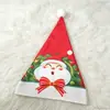 Gorro de Navidad con Estampado de Dibujos Animados Estilo Papá Noel Reno Gorro de Navidad para Adultos Disfraz de Fiesta Navideña