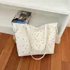 Bolsa Tote Estampada Estrela 2026 Nova Moda Transfronteiriça Bolsa de Ombro Único Tendência Grande Capacidade Bolsa Tote Casual de Mão