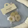 Pinza para el Cabello Rosa Linda Infantil Moño Pinza Pequeña para el Cabello Flequillo Lindo Lateral Pinza de Pato Accesorios para el Cabello Femeninos Dopamina