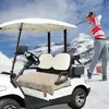 Funda de Asiento para Carrito de Golf Club Car Transfronteriza Funda Suave para Asiento de Carrito de Golf Funda para Cojín de Asiento de Coche Turístico