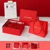 Empaque de Caja de Regalo, Caja de Empaque Festiva para Regalo de Cumpleaños, Caja Vacía para Souvenir, Caja de Regalo de Base y Tapa, Caja de Regalo