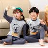 Ropa Interior Térmica de Algodón para Otoño de Jx para Niños Ropa Interior Térmica para Niñas Conjunto de Pijama para Niños Capa Base para Niños Suéter de Algodón Invierno