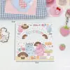 Original Lindo 13cm Animal Plegable Cabeza de Tarjeta Grande Tarjeta Pequeña Material de Empaque Adorno para Observación de Estrellas Tarjeta de Regalo para Enviar Tarjetas