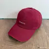 Gorra de Béisbol Lavada Estilo Coreano Retro con Visera Suave Bordado canamina Unisex Moda Reductora de Edad Casual Protección Solar Visera
