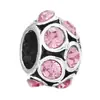 Panjia Nuevo Caliente Barril Cuentas Amor Estrella de Cinco Puntas Con Cuentas DIY Joyería Accesorios Pulsera Mano