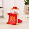 Enfeite Maneki-neko Fofo Personalizado de Fábrica Artesanato em Resina Gatinho Desenho Animado Decoração de Mesa Presente Festivo
