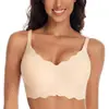 Sujetador tipo chaleco de ajuste de gel sin costuras para comercio exterior transfronterizo, Lencería sin cables, Tallas europeas y americanas, Producto de mujer más vendido en Amazon Tk