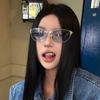 Gafas de Sol para Fotografía Callejera Estilo Influencer para Chicas Calientes, Sensación de Alta Gama, Envío Gratis, Gafas de Sol Metálicas Retro Americanas Ojo de Gato O