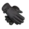 Guantes de Esquí con Forro de Lana, Engrosados para Calidez Invernal, Adecuados para Ciclismo al Aire Libre, Motociclismo, Antideslizantes, Impermeables, Conservan el Calor, Transfronterizos