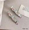 Pinza para el Cabello Metálica de Onda de Color Dulce y Fresca para Niña, Pinza Lateral para Cabello Suelto de Mujer, Pinza Lateral, Pinza de Pato, Pasador, Adorno para el Cabello