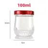 Garrafa Ninho de Pássaro Pequena Fresca Ensopado Garrafa de Vidro Resistente a Alta Temperatura Cozinhar a Vapor e Ferver Sub-Engarrafamento Cola de Flor Cola de Peixe Sopa Ensopada Grau Alimentício Pote Selado