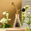 Frasco de perfume difusor de aroma de café display para degustação de baijiu recipiente de cobre para cheirar aromas garrafa de vidro para aroma de chá