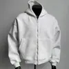 Sudadera con capucha estilo mochila estilo americano para hombre, nuevo diseño otoño e invierno 2026, top deportivo informal holgado tipo jersey