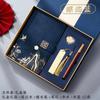 Set de caja de regalo de cuaderno Guochao, libreta de negocios, regalo para actividad de empresa, memoria USB de regalo, logotipo personalizado