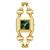 Pulsera Goldie de Lujo Sencillo con Toque de Alta Gama Reloj Cuadrado Pequeño Moda de Alto Valor Aleación Impermeable Reloj de Cuarzo para Mujer