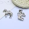 Criativo Novo DIY acessórios de joias artesanais chapéu jeans ocidental cacto liga pulseira pingente pequeno pingente