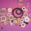 Anillo de Sellado para Equipo de Adhesivo Termofusible, O-Ring de Precisión Resistente a Altas Temperaturas de Fluorocarbono FKM para Cilindro de Motor